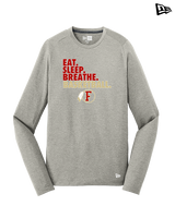 Fallbrook HS Boys Basketball Eat Sleep - New Era Performance Long Sleeve