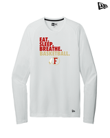 Fallbrook HS Boys Basketball Eat Sleep - New Era Performance Long Sleeve