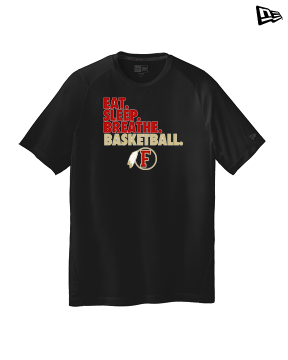 Fallbrook HS Boys Basketball Eat Sleep - New Era Performance Shirt