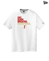 Fallbrook HS Boys Basketball Eat Sleep - New Era Performance Shirt