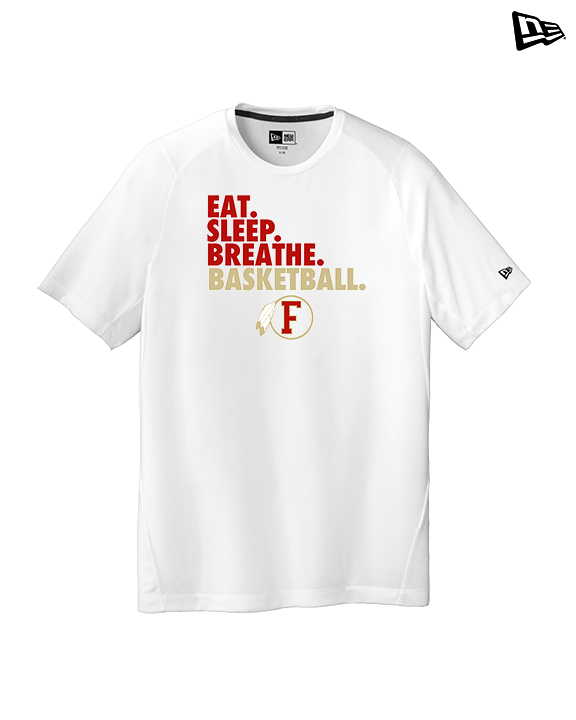 Fallbrook HS Boys Basketball Eat Sleep - New Era Performance Shirt