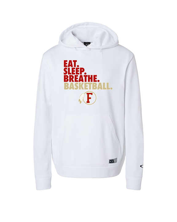 Fallbrook HS Boys Basketball Eat Sleep - Oakley Performance Hoodie