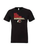 Fallbrook HS Boys Basketball Eat Sleep - Tri-Blend Shirt