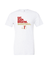 Fallbrook HS Boys Basketball Eat Sleep - Tri-Blend Shirt