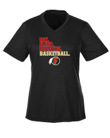 Fallbrook HS Boys Basketball Eat Sleep - Womens Performance Shirt