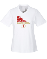 Fallbrook HS Boys Basketball Eat Sleep - Womens Performance Shirt