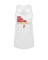 Fallbrook HS Boys Basketball Eat Sleep - Womens Tank Top