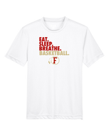 Fallbrook HS Boys Basketball Eat Sleep - Youth Performance Shirt