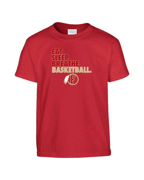 Fallbrook HS Boys Basketball Eat Sleep - Youth Shirt