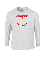 Fallbrook HS Boys Basketball Outline - Cotton Longsleeve