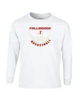Fallbrook HS Boys Basketball Outline - Cotton Longsleeve