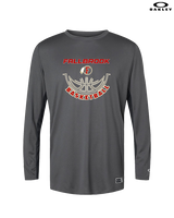 Fallbrook HS Boys Basketball Outline - Mens Oakley Longsleeve