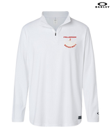 Fallbrook HS Boys Basketball Outline - Mens Oakley Quarter Zip