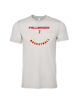 Fallbrook HS Boys Basketball Outline - Tri-Blend Shirt