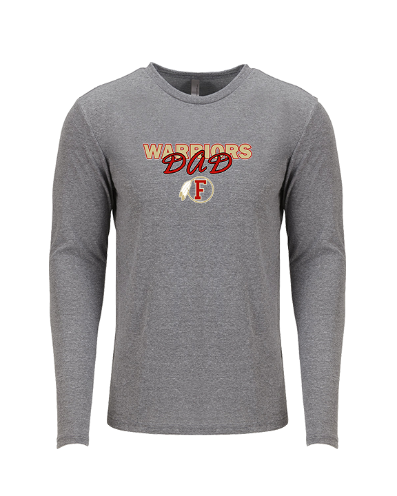 Fallbrook HS Girls Basketball Dad - Tri-Blend Long Sleeve