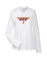 Fallbrook HS Girls Basketball Dad - Womens Performance Longsleeve