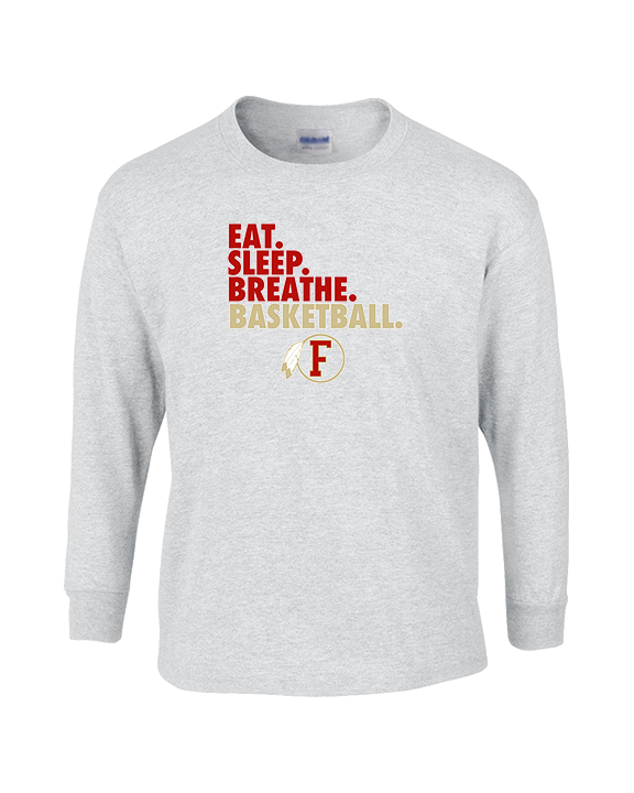 Fallbrook HS Girls Basketball Eat Sleep - Cotton Longsleeve