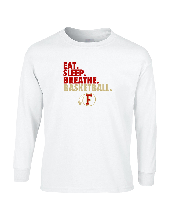 Fallbrook HS Girls Basketball Eat Sleep - Cotton Longsleeve