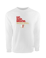 Fallbrook HS Girls Basketball Eat Sleep - Crewneck Sweatshirt