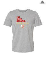 Fallbrook HS Girls Basketball Eat Sleep - Mens Adidas Performance Shirt