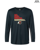 Fallbrook HS Girls Basketball Eat Sleep - Mens Oakley Longsleeve