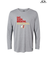 Fallbrook HS Girls Basketball Eat Sleep - Mens Oakley Longsleeve