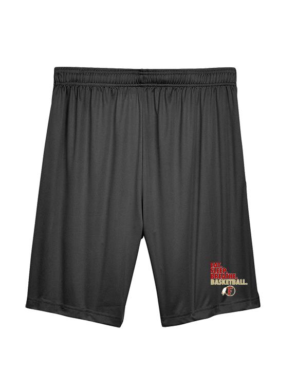 Fallbrook HS Girls Basketball Eat Sleep - Mens Training Shorts with Pockets