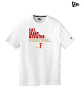 Fallbrook HS Girls Basketball Eat Sleep - New Era Performance Shirt