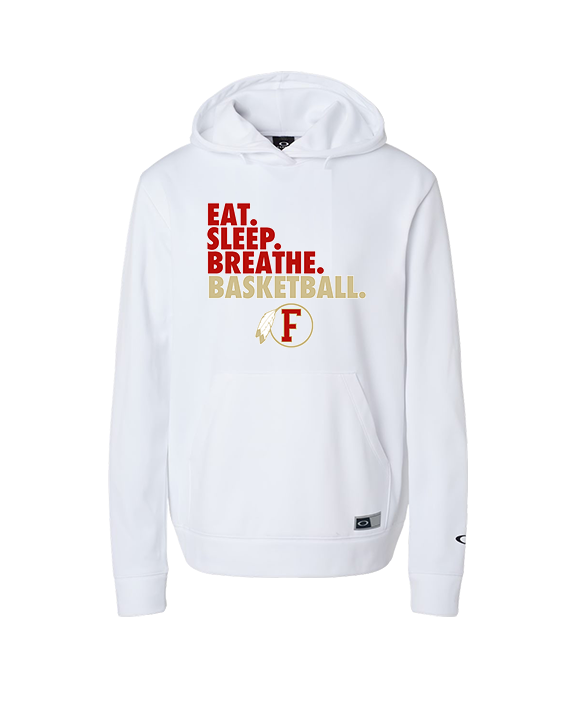 Fallbrook HS Girls Basketball Eat Sleep - Oakley Performance Hoodie