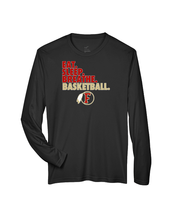Fallbrook HS Girls Basketball Eat Sleep - Performance Longsleeve