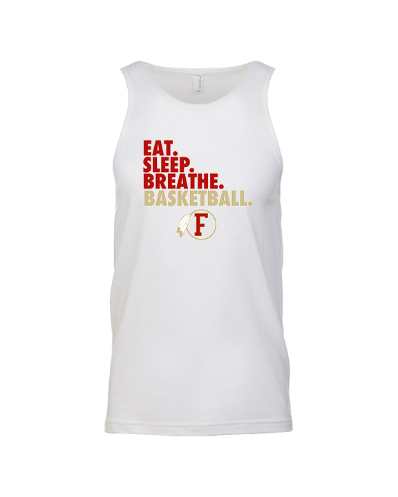 Fallbrook HS Girls Basketball Eat Sleep - Tank Top