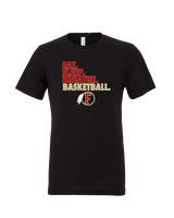 Fallbrook HS Girls Basketball Eat Sleep - Tri-Blend Shirt
