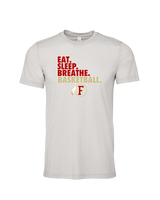 Fallbrook HS Girls Basketball Eat Sleep - Tri-Blend Shirt