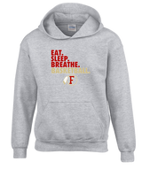 Fallbrook HS Girls Basketball Eat Sleep - Unisex Hoodie