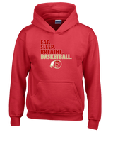 Fallbrook HS Girls Basketball Eat Sleep - Unisex Hoodie