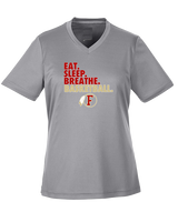Fallbrook HS Girls Basketball Eat Sleep - Womens Performance Shirt