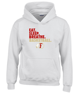 Fallbrook HS Girls Basketball Eat Sleep - Youth Hoodie