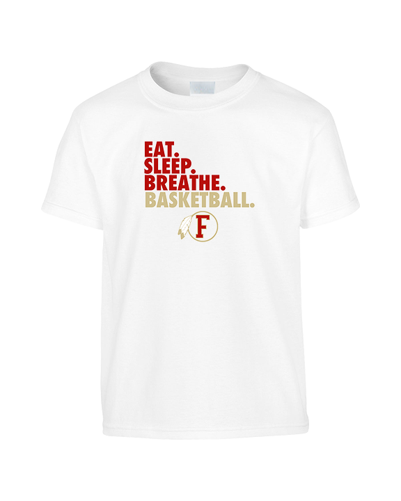 Fallbrook HS Girls Basketball Eat Sleep - Youth Shirt