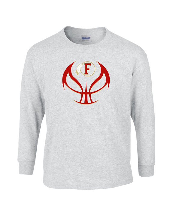 Fallbrook HS Girls Basketball Full Ball - Cotton Longsleeve