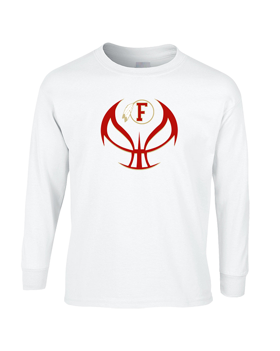 Fallbrook HS Girls Basketball Full Ball - Cotton Longsleeve
