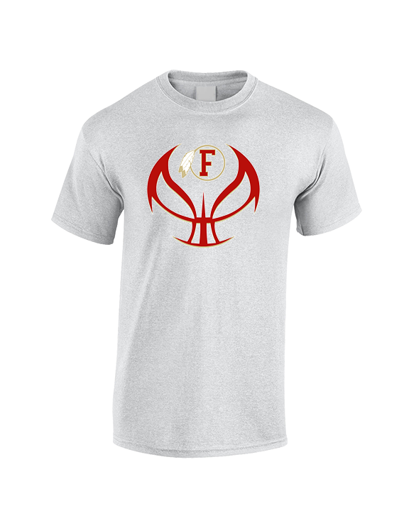 Fallbrook HS Girls Basketball Full Ball - Cotton T-Shirt