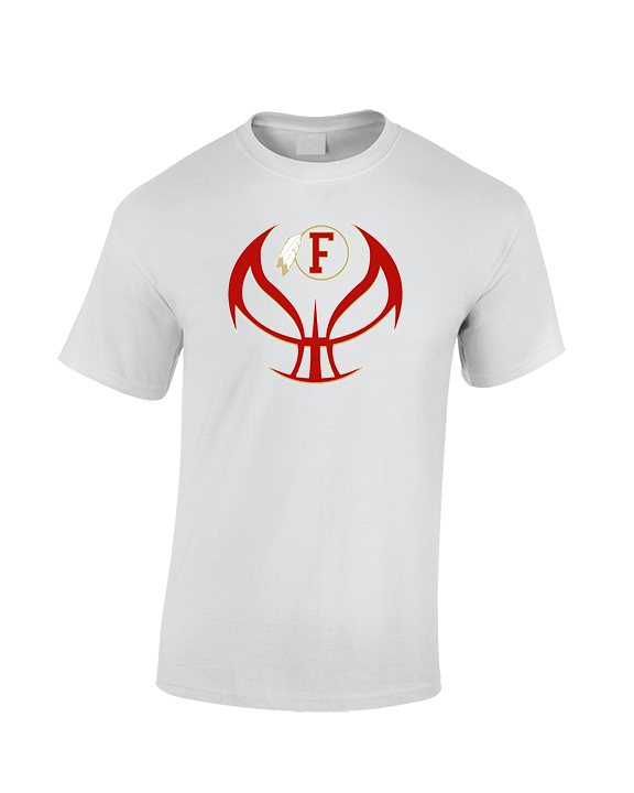 Fallbrook HS Girls Basketball Full Ball - Cotton T-Shirt