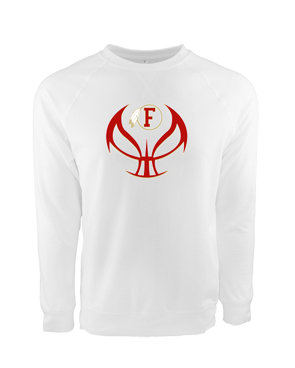 Fallbrook HS Girls Basketball Full Ball - Crewneck Sweatshirt