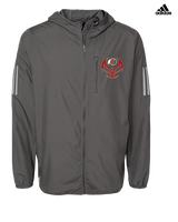 Fallbrook HS Girls Basketball Full Ball - Mens Adidas Full Zip Jacket