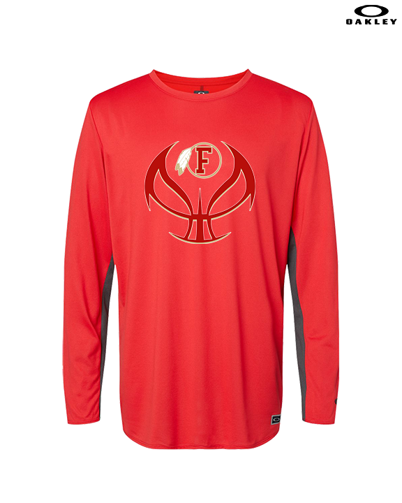 Fallbrook HS Girls Basketball Full Ball - Mens Oakley Longsleeve