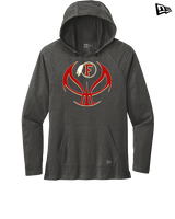 Fallbrook HS Girls Basketball Full Ball - New Era Tri-Blend Hoodie