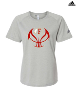 Fallbrook HS Girls Basketball Full Ball - Womens Adidas Performance Shirt