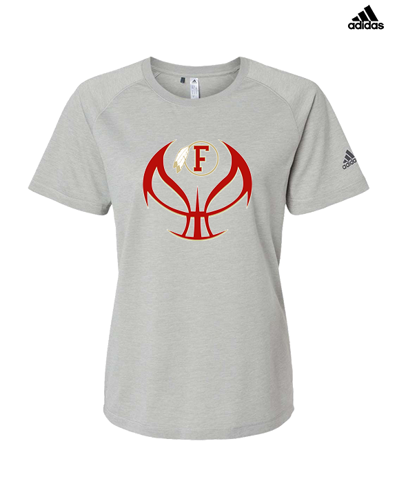 Fallbrook HS Girls Basketball Full Ball - Womens Adidas Performance Shirt