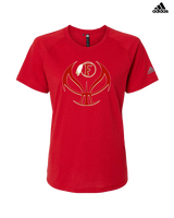 Fallbrook HS Girls Basketball Full Ball - Womens Adidas Performance Shirt