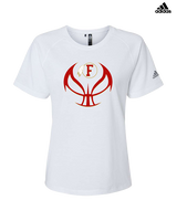 Fallbrook HS Girls Basketball Full Ball - Womens Adidas Performance Shirt